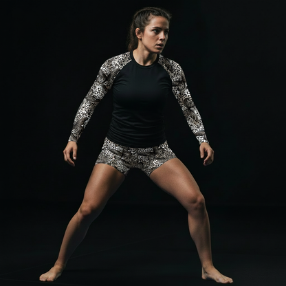 Leopard Butterfly Women's BJJ Rash Guard