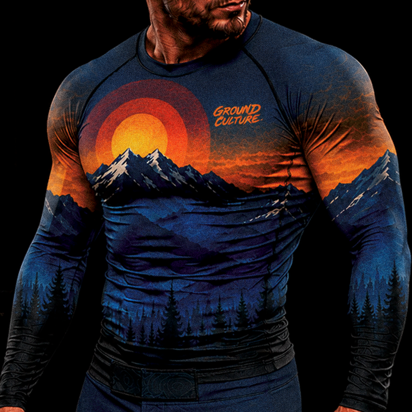 The Rockies BJJ Rash Guard
