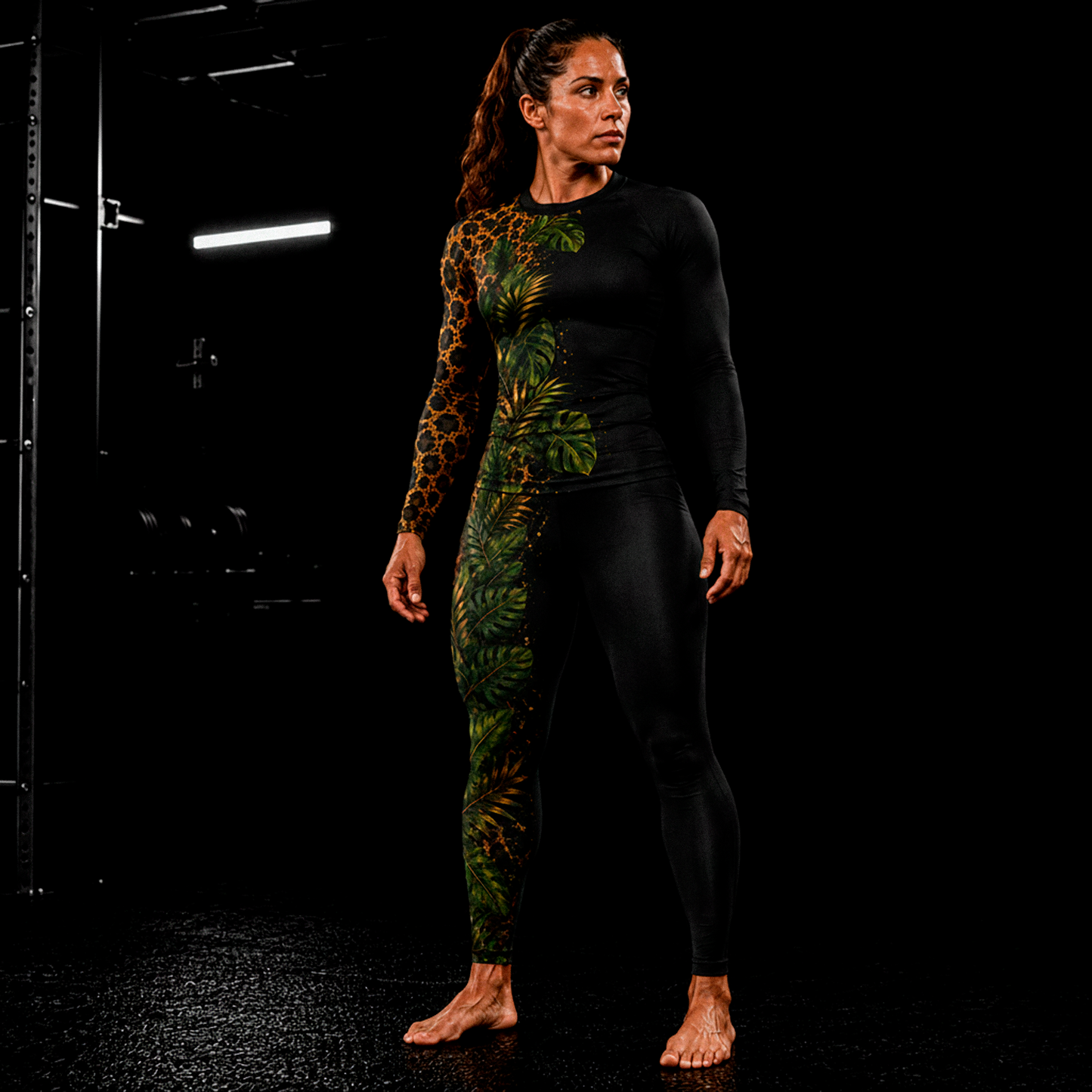 Jungle Flora Women's BJJ Rash Guard