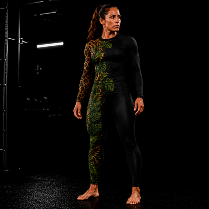 Jungle Flora Women's BJJ Rash Guard