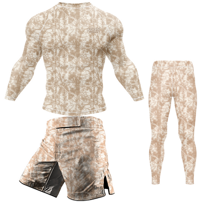 Desert Forest Camo BJJ Rash Guard
