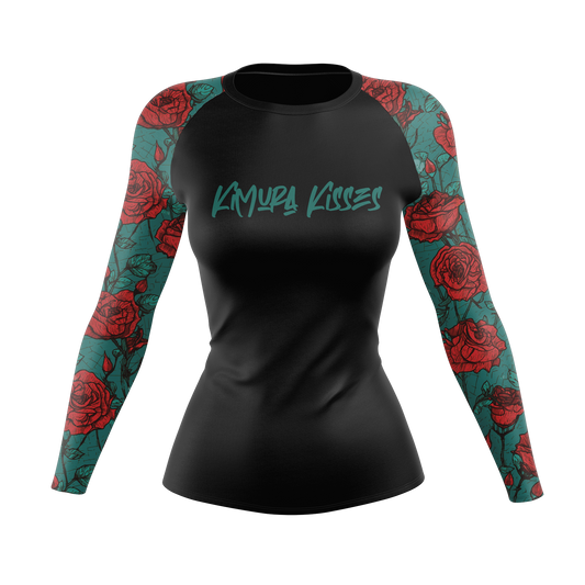 Kimura Kisses Women's BJJ Rash Guard