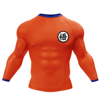 Goku BJJ Rash Guard