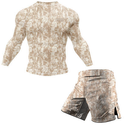 Desert Forest Camo BJJ Rash Guard