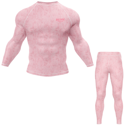 Pink Forest Camo BJJ Rash Guard