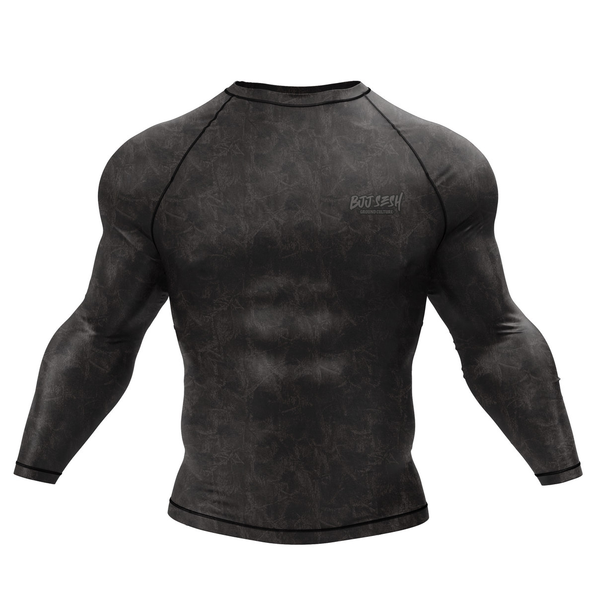 Midnight Forest Camo BJJ Rash Guard