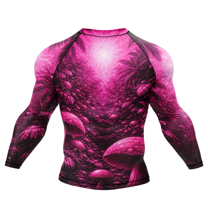 Pink Paradise BJJ Rash Guard