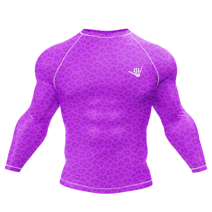 Purple Predator BJJ Rash Guard