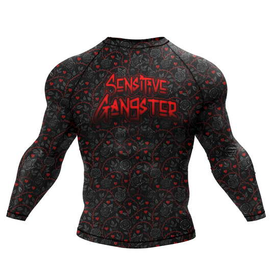 Sensitive Gangster BJJ Rash Guard