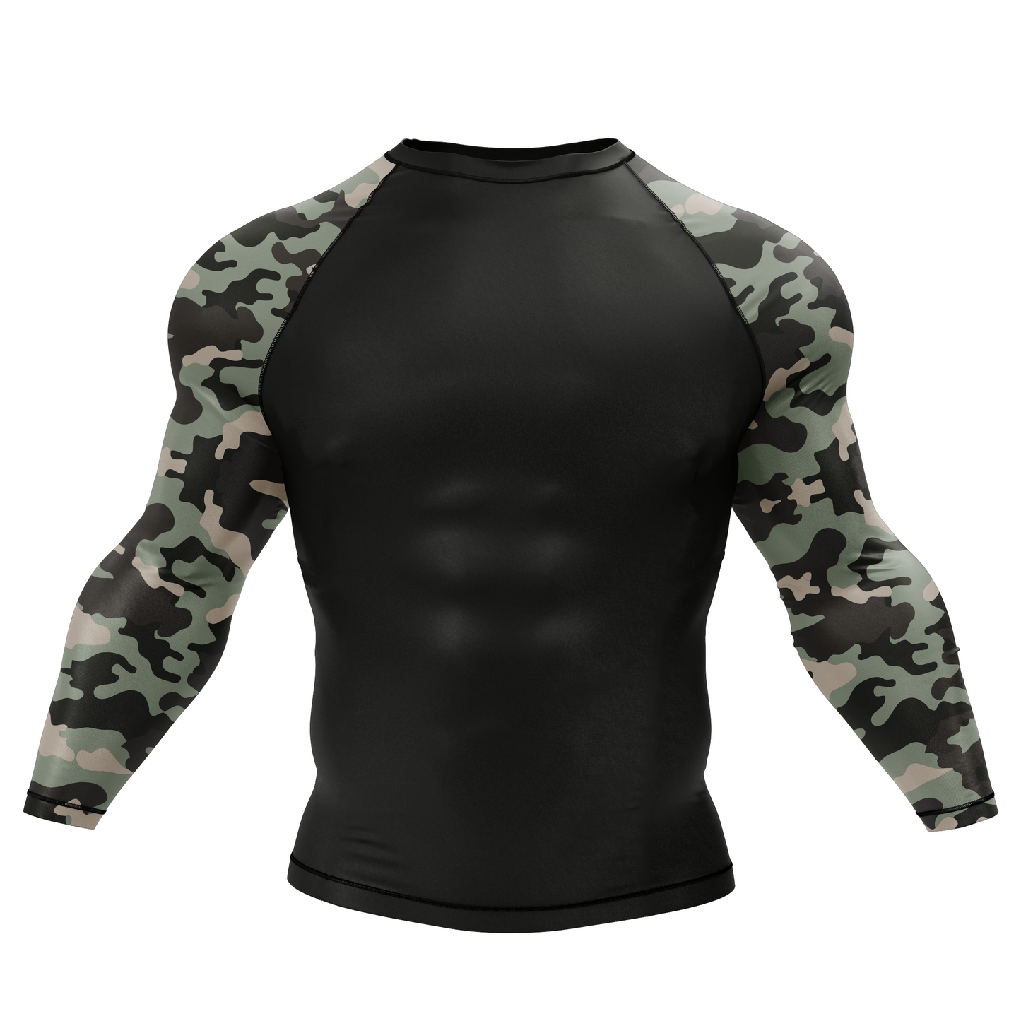 Camouflage BJJ Rash Guard