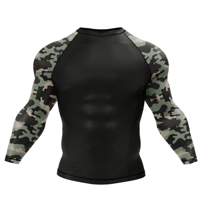 Camouflage BJJ Rash Guard