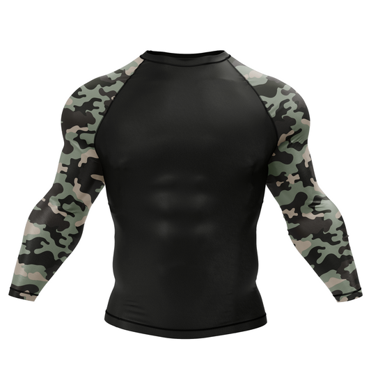 Camouflage BJJ Rash Guard