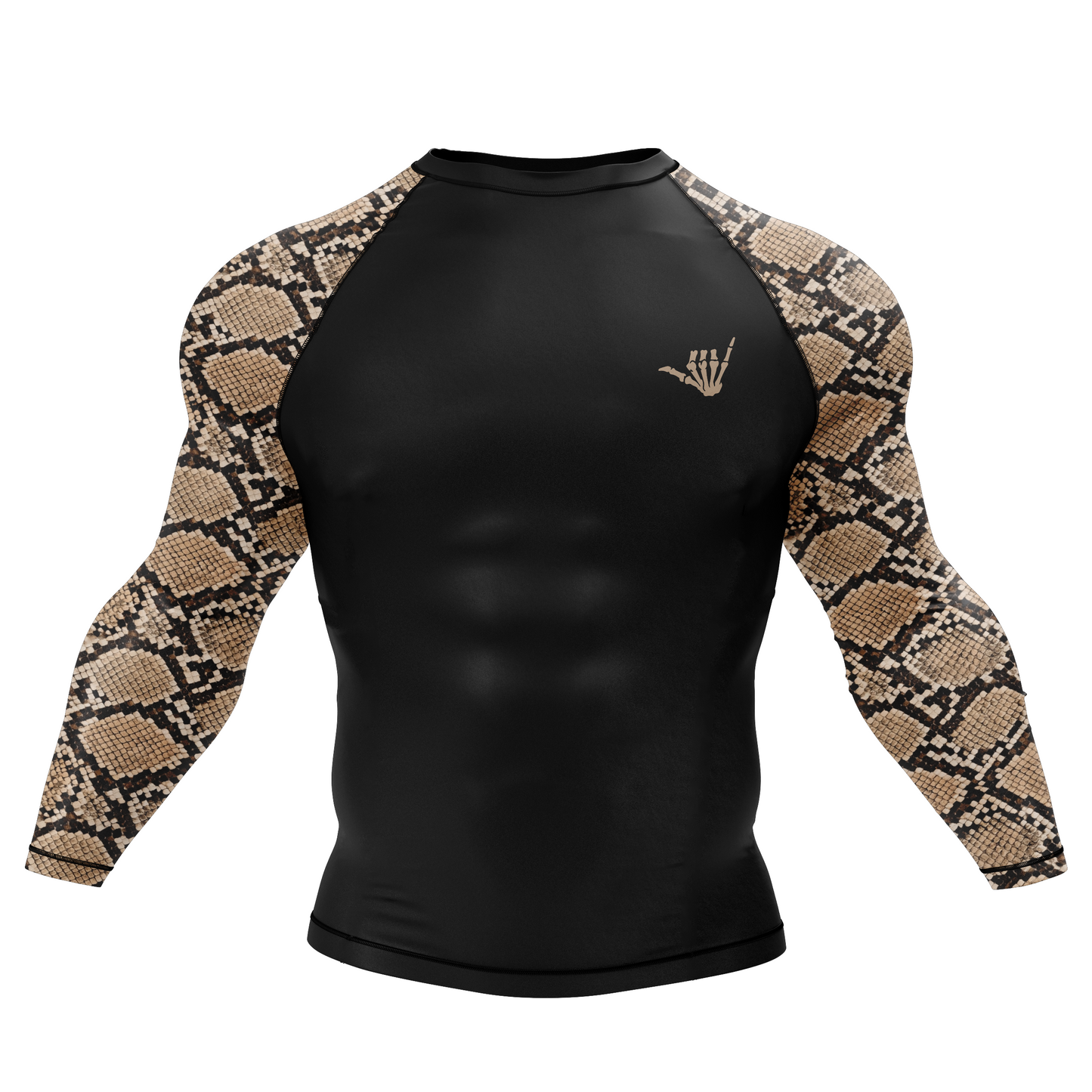 Mid Snakeskin BJJ Rash Guard