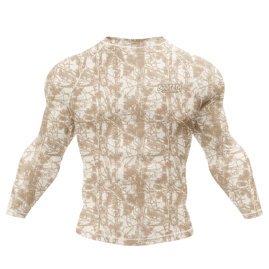 Desert Forest Camo BJJ Rash Guard