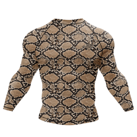 Snakeskin BJJ Rash Guard