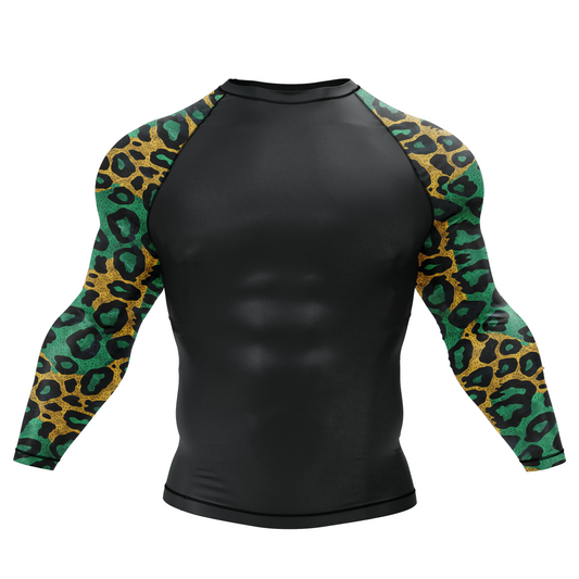 Savannah Leopard BJJ Rash Guard