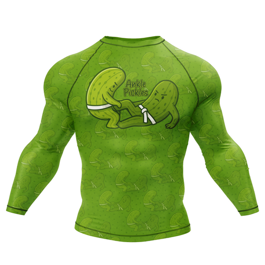 Ankle Pickles BJJ Rash Guard
