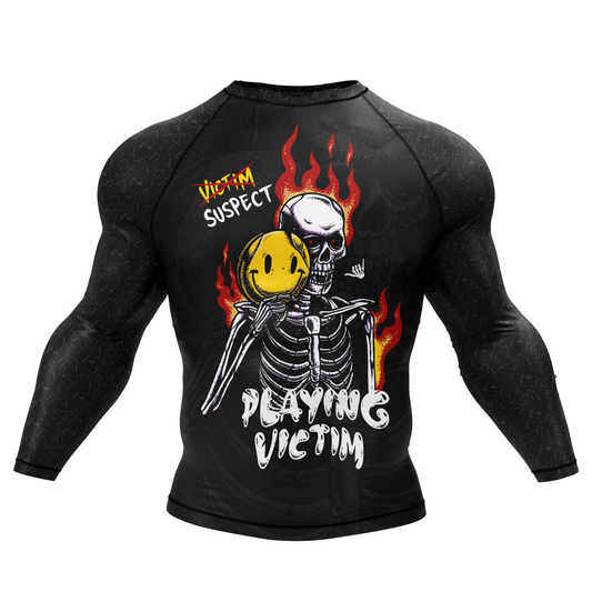 Playing Victim BJJ Rash Guard