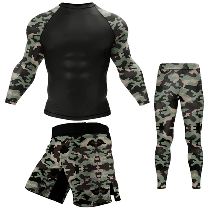 Camouflage BJJ Rash Guard