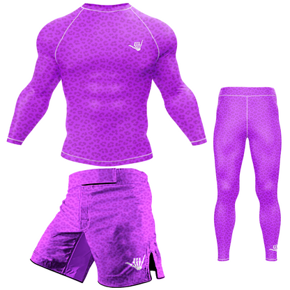 Purple Predator BJJ Rash Guard