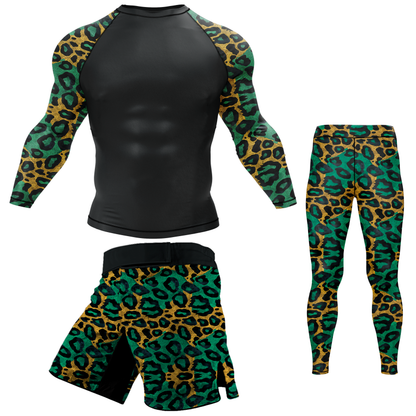 Savannah Leopard BJJ Rash Guard