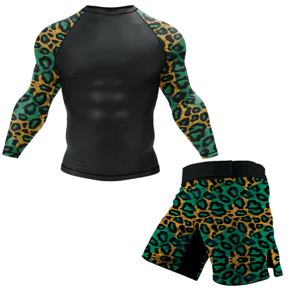 Savannah Leopard BJJ Rash Guard