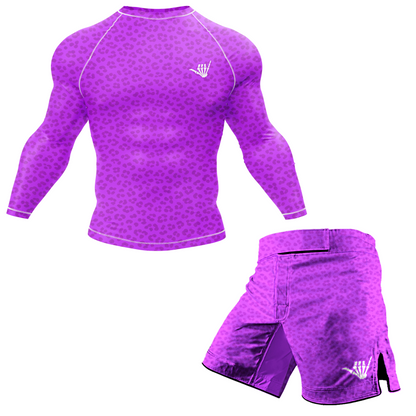 Purple Predator BJJ Rash Guard