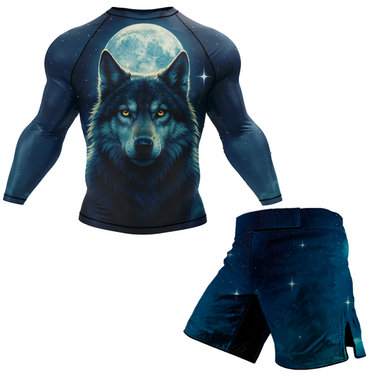Lone Wolf BJJ Rash Guard