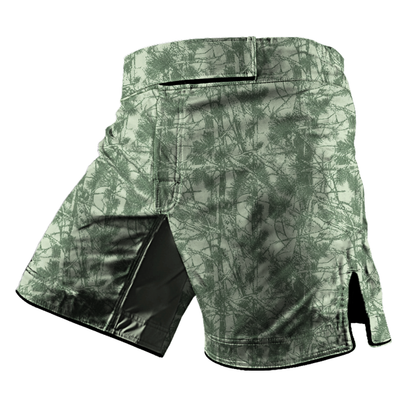 Green Forest Camo BJJ Rash Guard