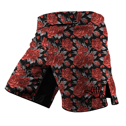 Red Death Rose Kids BJJ Rash Guard