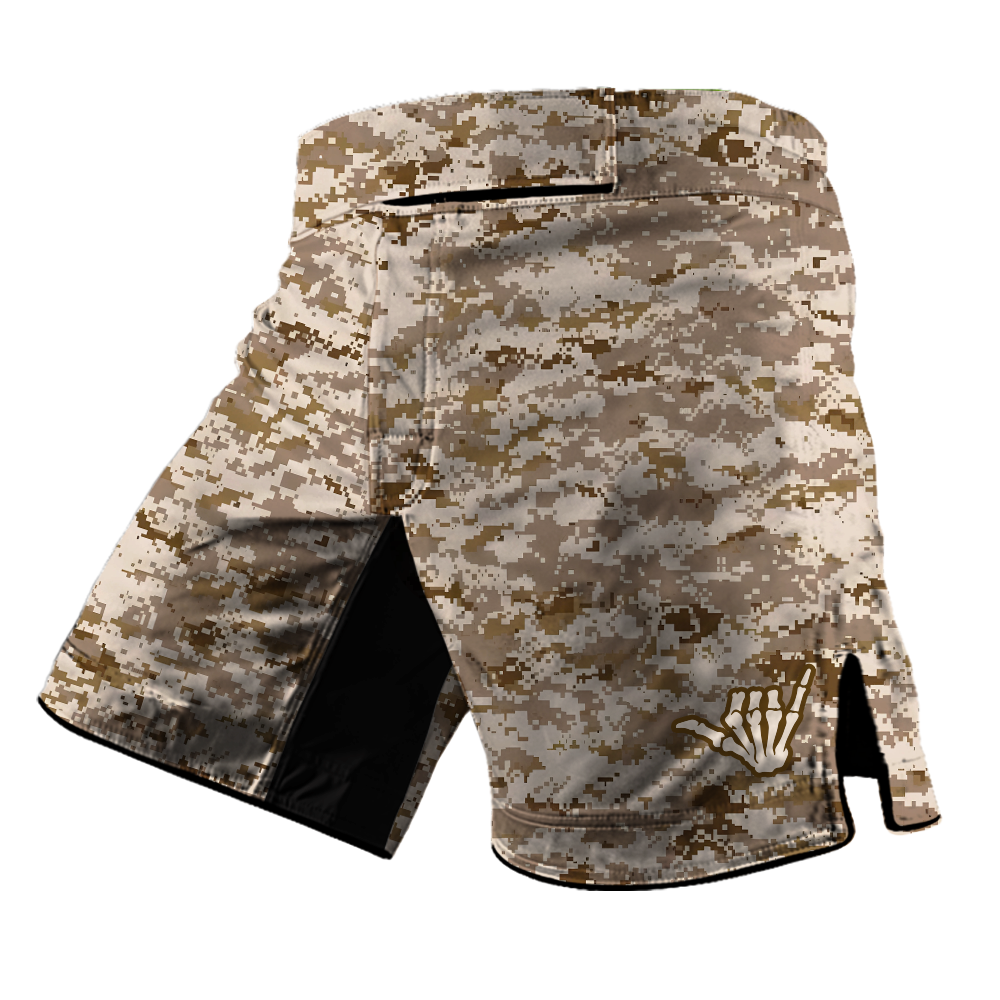 Desert Camo BJJ Rash Guard