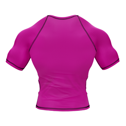 Purple Rage BJJ Rash Guard