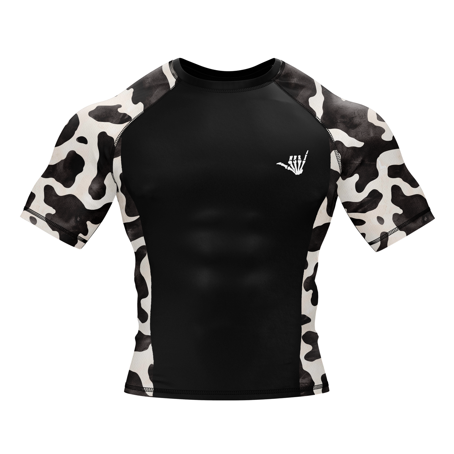 Cow Catcher BJJ Rash Guard - Short Sleeve