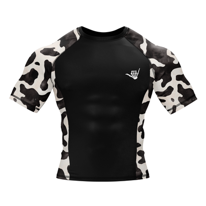 Cow Catcher BJJ Rash Guard - Short Sleeve