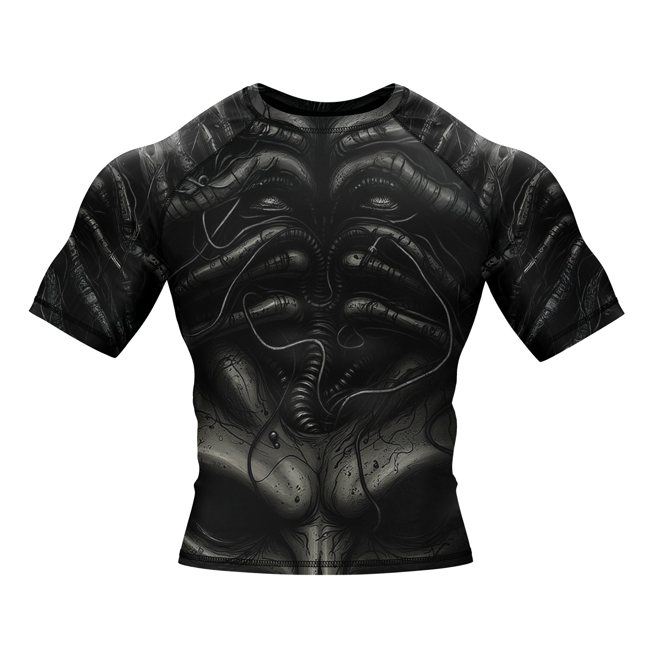 Alien Skeleton BJJ Rash Guard - Shortsleeve – BJJ SESH
