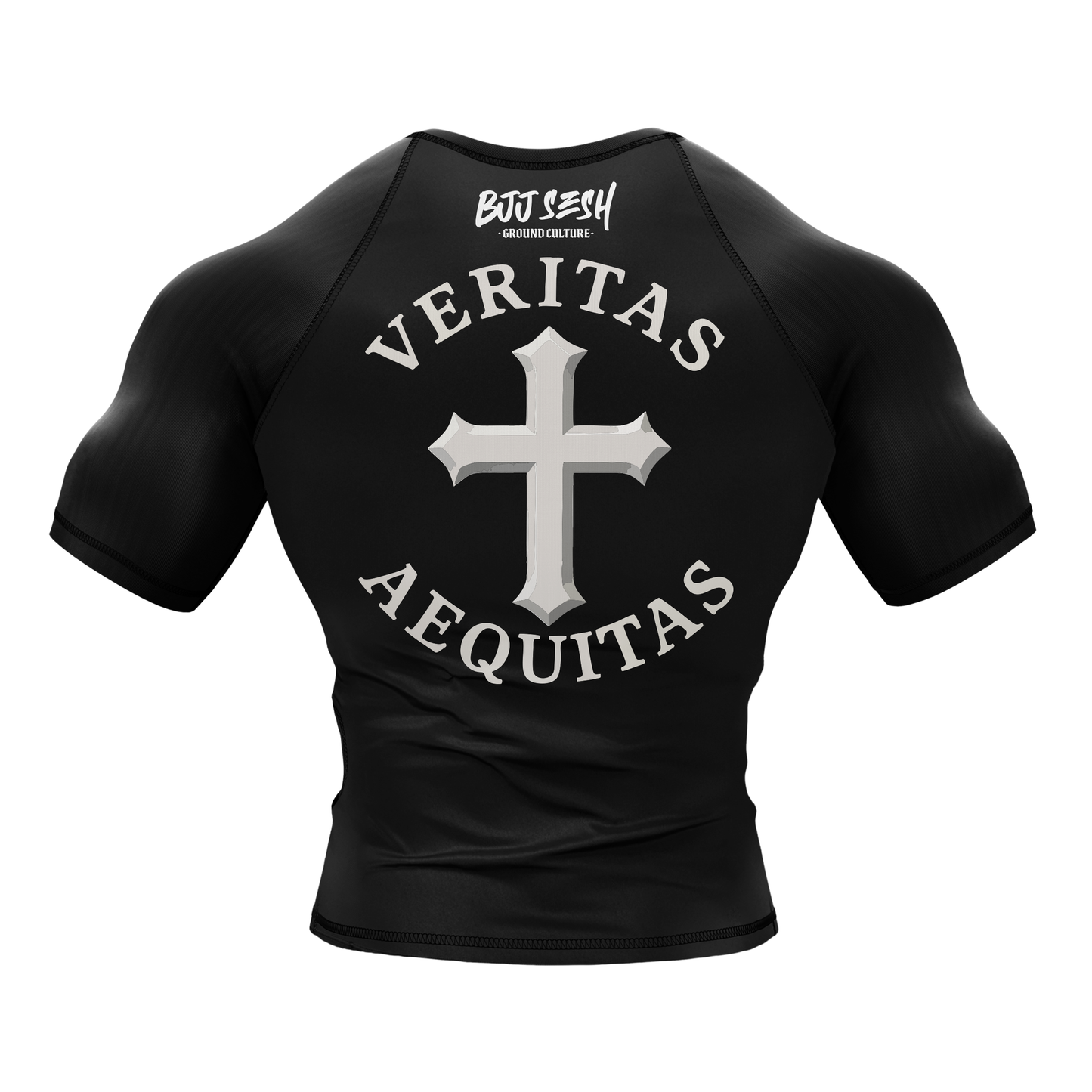Truth and Justice BJJ Rash Guard - Short Sleeve