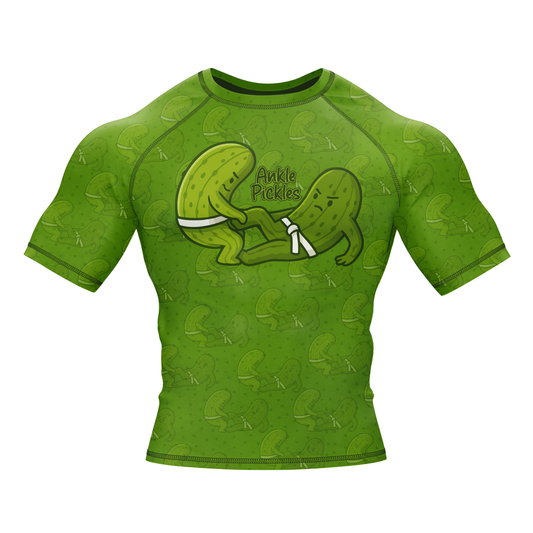 Ankle Pickles BJJ Rash Guard - Short Sleeve