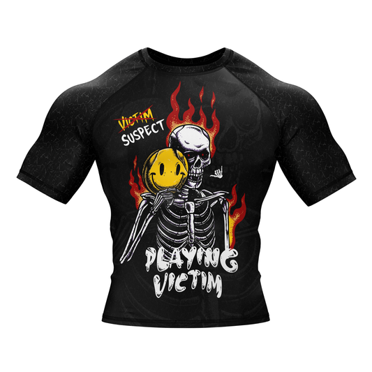 Playing Victim BJJ Rash Guard - Shortsleeve