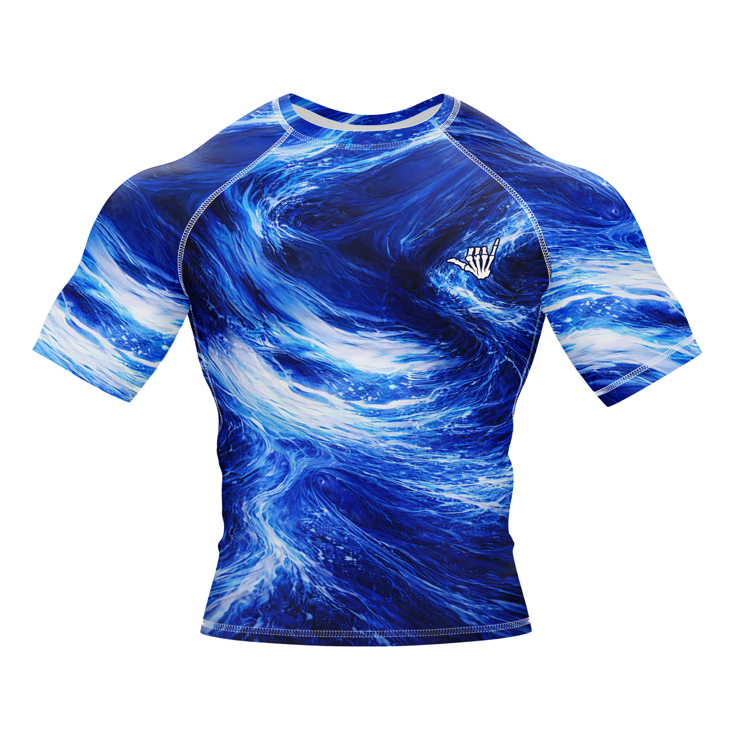 Flow BJJ Rash Guard - Short Sleeve