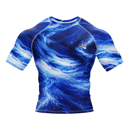 Flow BJJ Rash Guard - Short Sleeve