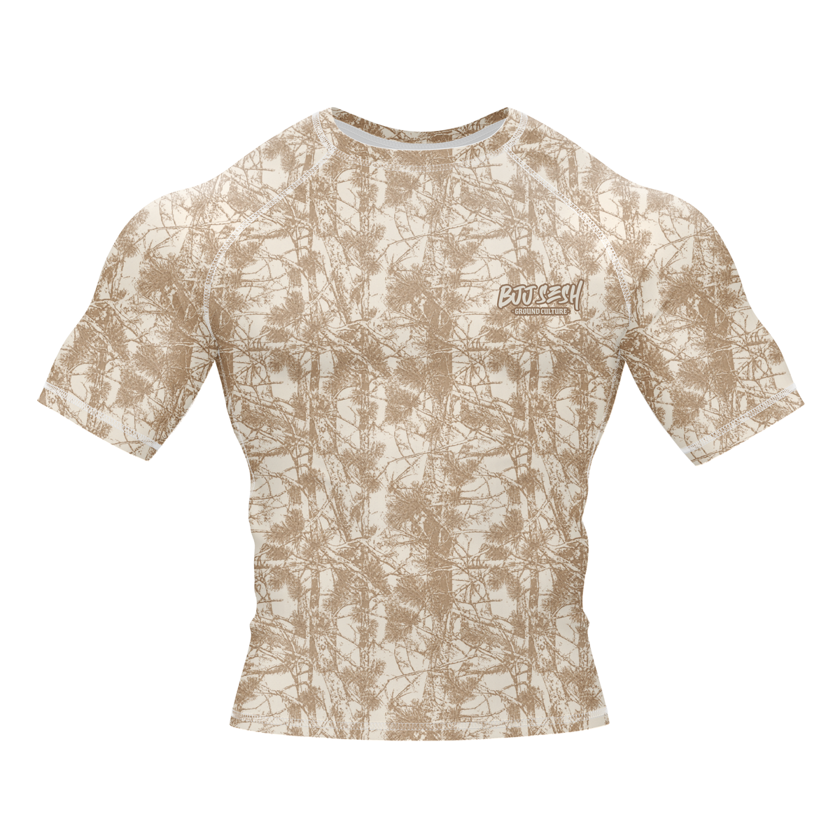Desert Forest Camo BJJ Rash Guard