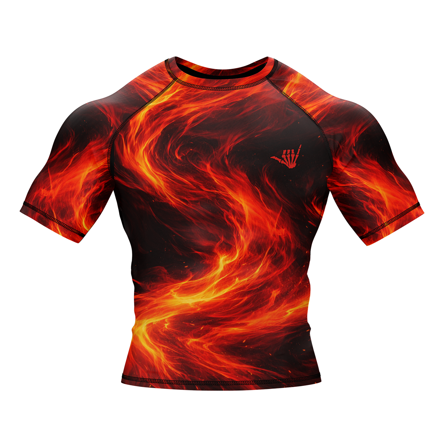 Force BJJ Rash Guard - Short Sleeve