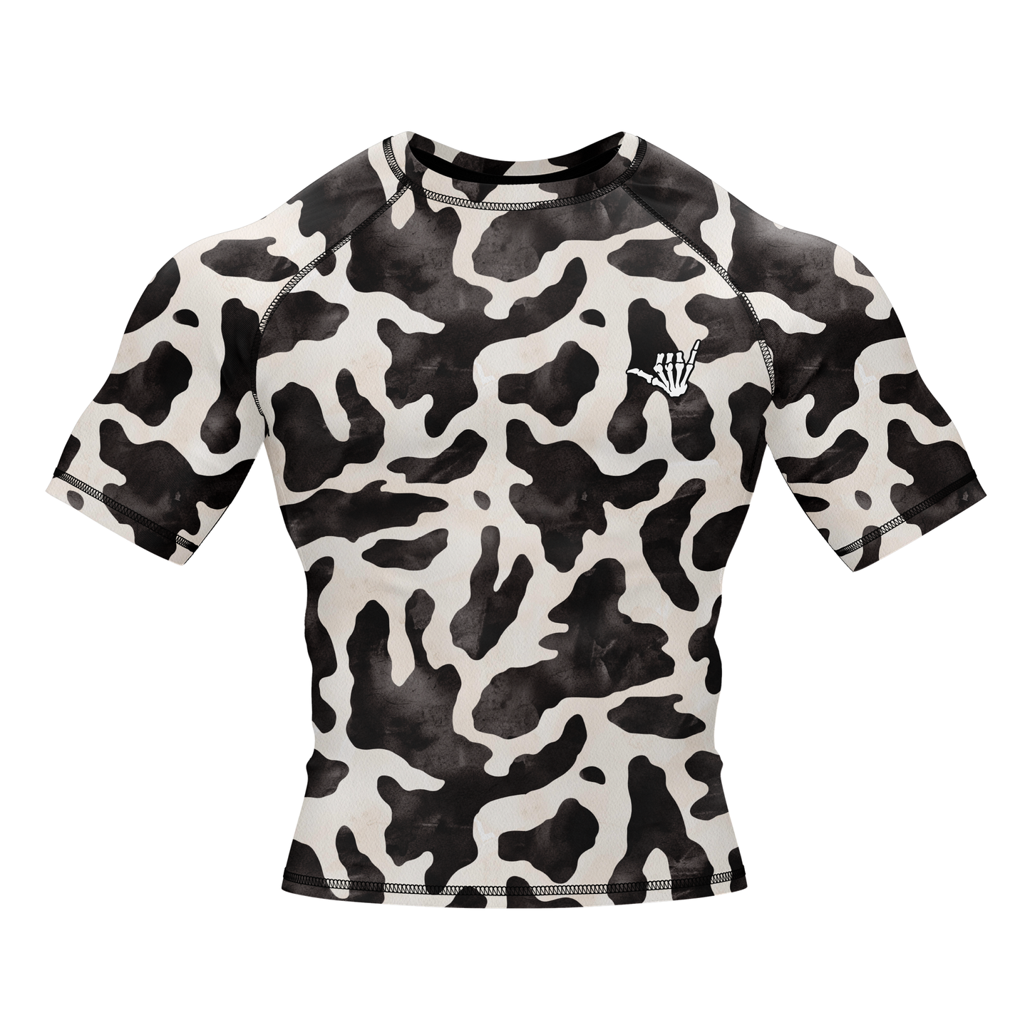 Cow Catcher BJJ Rash Guard - Short Sleeve