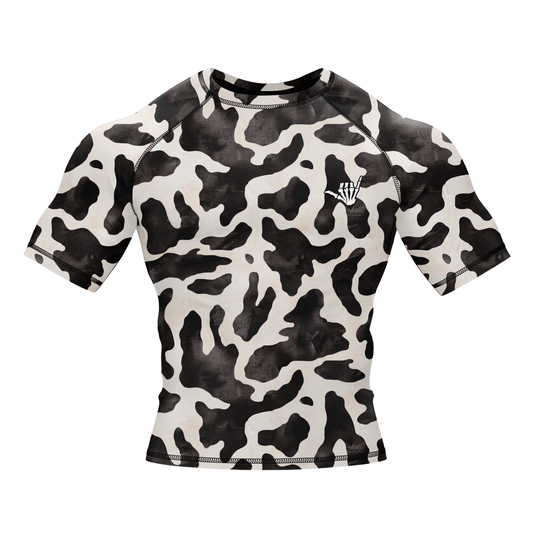 Cow Catcher BJJ Rash Guard - Short Sleeve