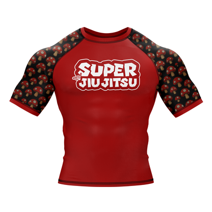 Super Jiu Jitsu BJJ Rash Guard - Short Sleeve