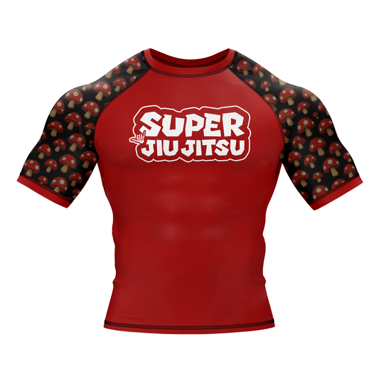 Super Jiu Jitsu BJJ Rash Guard - Short Sleeve
