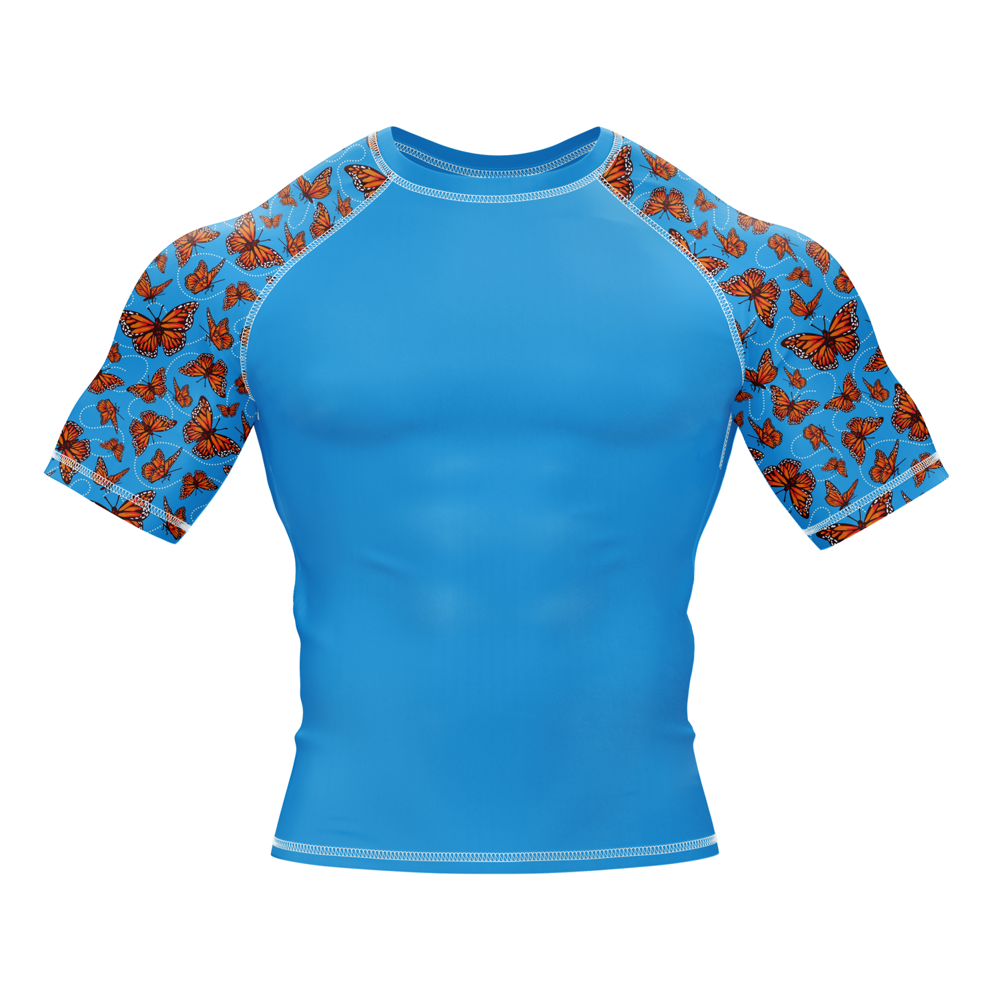 Monarch Wingspan BJJ Rash Guard - Short Sleeve