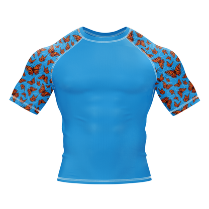 Monarch Wingspan BJJ Rash Guard - Short Sleeve