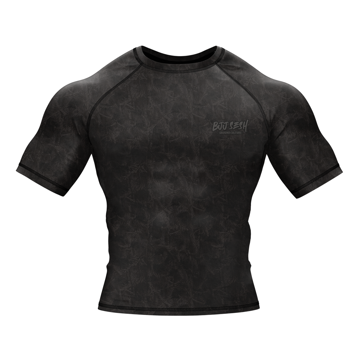 Midnight Forest Camo BJJ Rash Guard