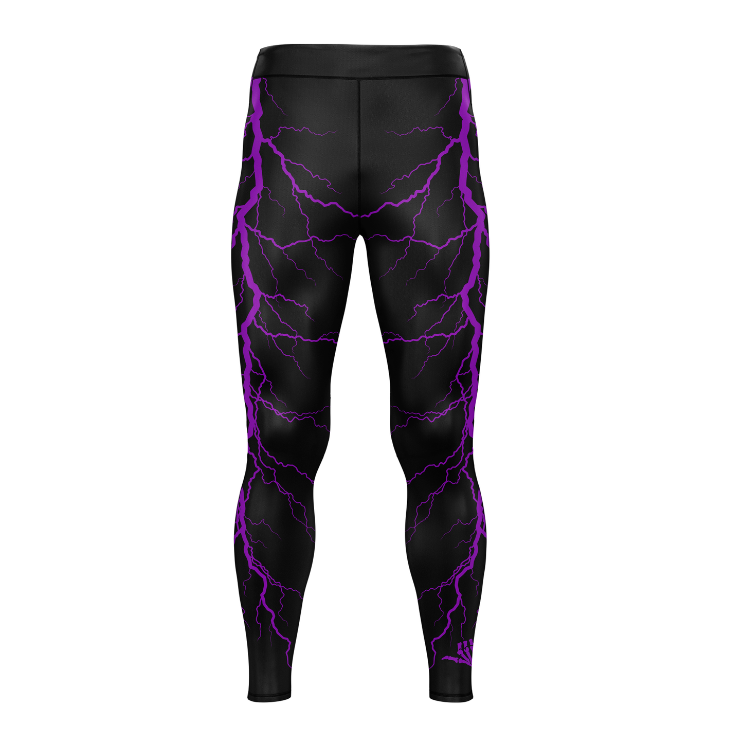Purple Lightning Bolt BJJ Rash Guard